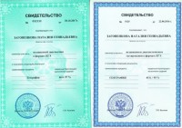 Свидетельство 1